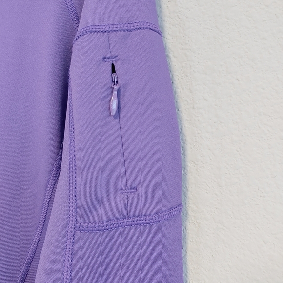 Brooks Women's Lilac Infiniti 1/2 Zip II Pullover Activewear Top Outdoors - Picture 4 of 12